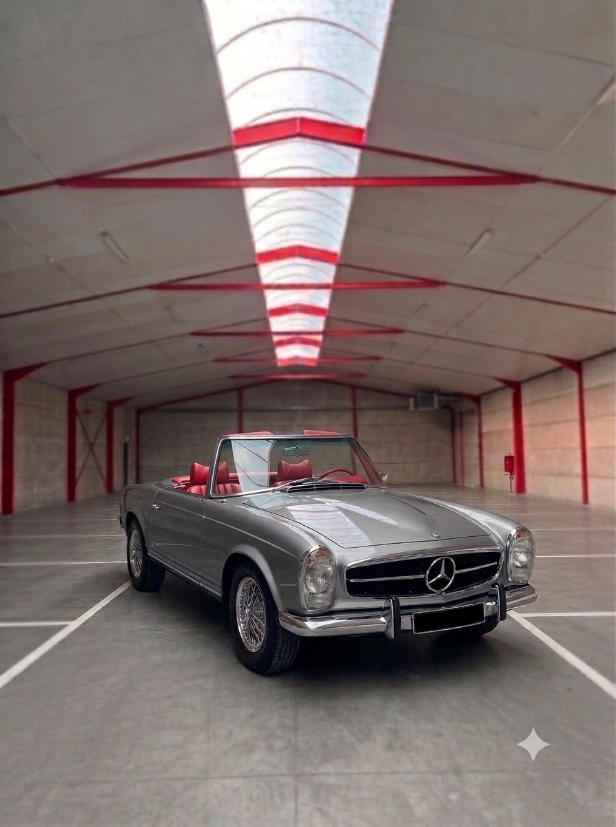 Oldtimer gestald bij Stalling Depot Deinze